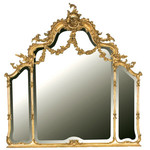 miroir, tryptique,  wood-stock, attin